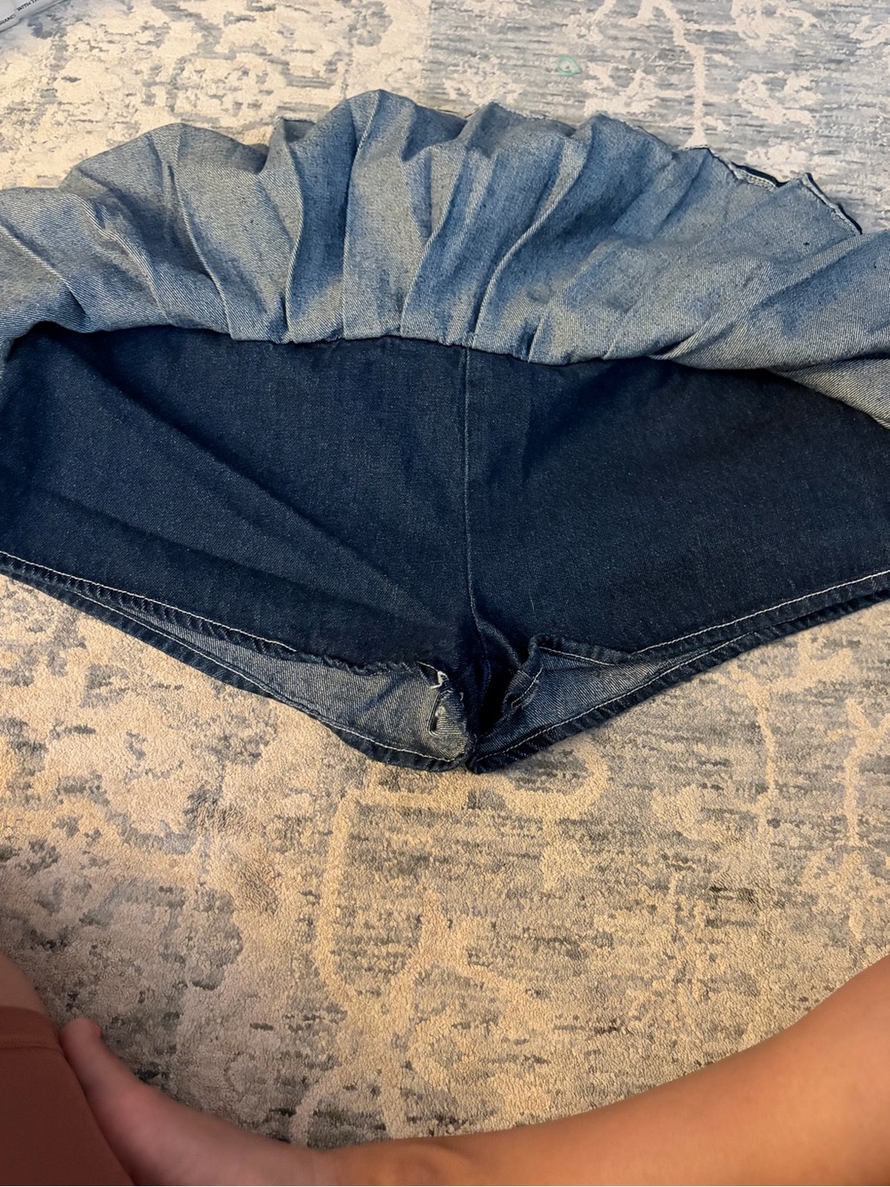 Lioness Rider Mini Skort NWT XXL Blue Denim - Picture 6 of 10